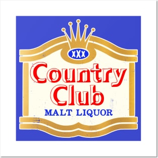 Vintage Country Club Malt Posters and Art